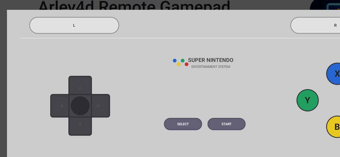 Layout estilo Super Nintendo